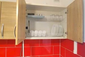 Alex Apartments. White rotunda. 10