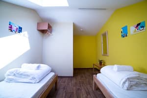 Хостел Dream Hostel Poltava. Эконом двухместный Приват Twin (без санузла) 3