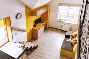 Апарт-готель U House. Апартаменти двомісний Двоповерхові покращені 33   +2 5